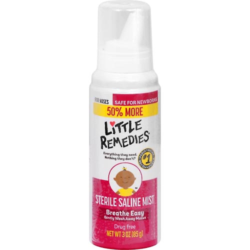 Image for Little Remedies Saline Mist, Sterile, for Noses,3oz from Nathan's Wellness Pharmacy & Apothecary