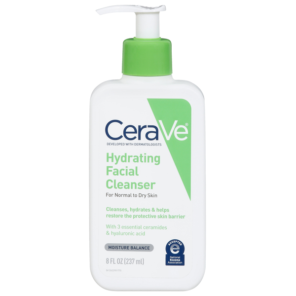 Image for CeraVe Facial Cleanser, Hydrating, 8fl oz from Nathan's Wellness Pharmacy & Apothecary